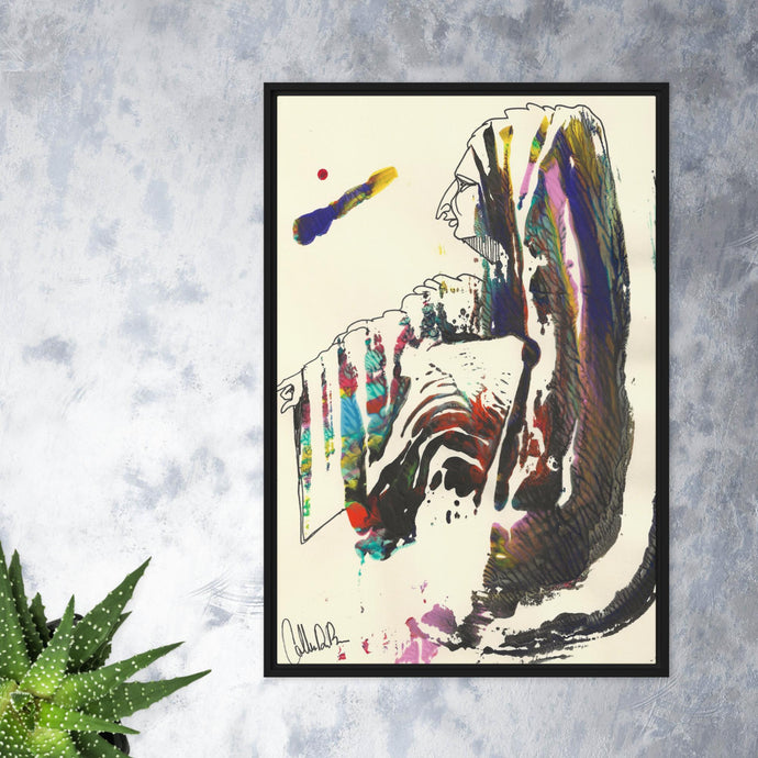 XTRA PAINT SERIES Framed Canvas