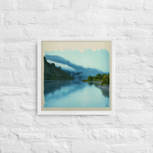 Load image into Gallery viewer, Deep Creek Lake Watercolor Framed Canvas