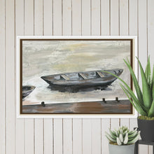 Load image into Gallery viewer, Row Boat on Deep Creek Lake - Framed Canvas